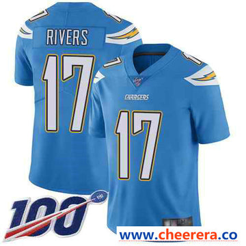Philip Rivers Los Angeles Chargers blue Vapor jersey