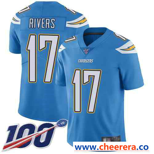 Philip Rivers Los Angeles Chargers blue Vapor jersey