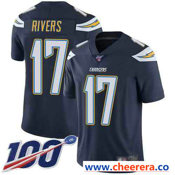 Philip Rivers Los Angeles Chargers navy Vapor jersey