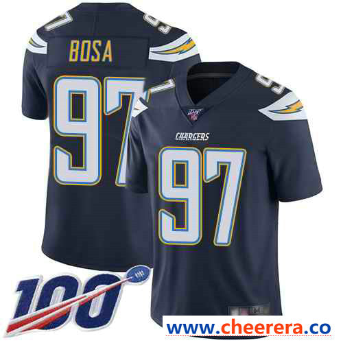 Joey Bosa Los Angeles Chargers navy Vapor jersey