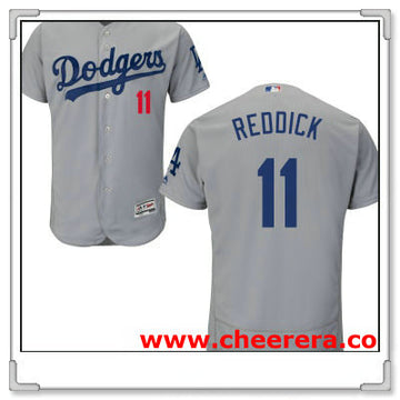 Josh Reddick Los Angeles Dodgers gray jersey