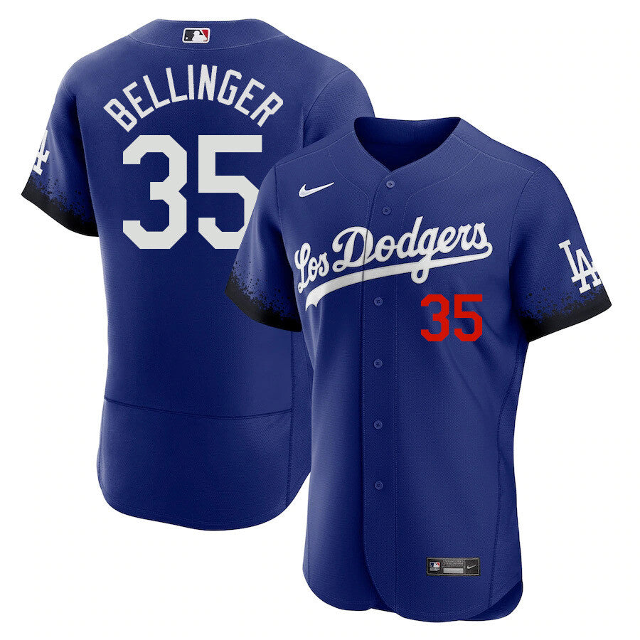 Cody Bellinger Los Angeles Dodgers royal City Connect jersey