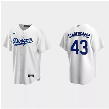 Noah Syndergaard Los Angeles Dodgers white jersey