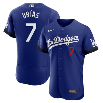 Julio Urias Los Angeles Dodgers royal City Connect jersey