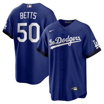 Mookie Betts Nike Los Angeles Dodgers royal City Connect jersey
