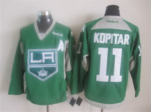 Anze Kopitar Los Angeles Kings green jersey