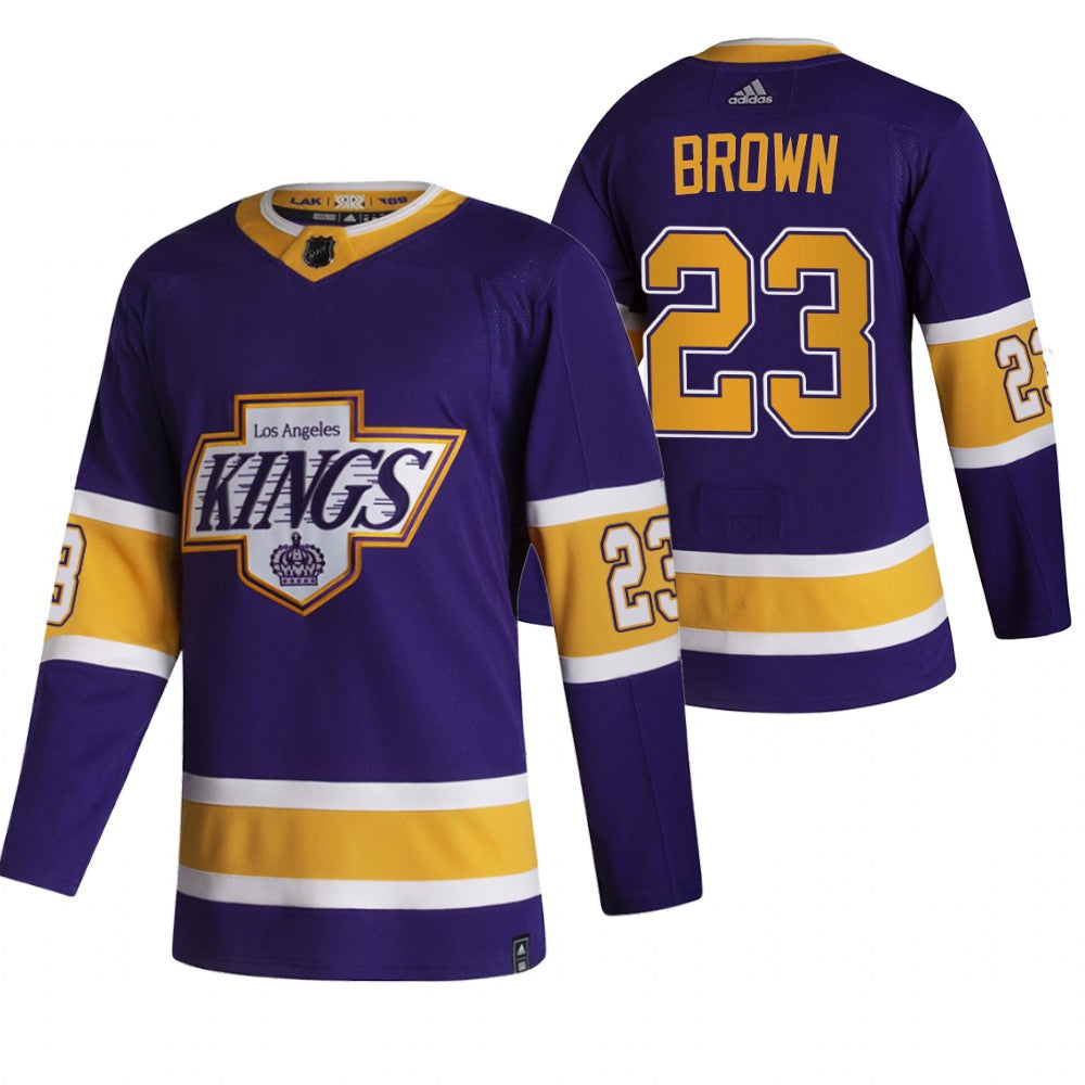 Dustin Brown Los Angeles Kings black Reverse Retro jersey