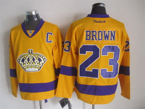 NHL Dustin Los Angeles Kings brown jersey