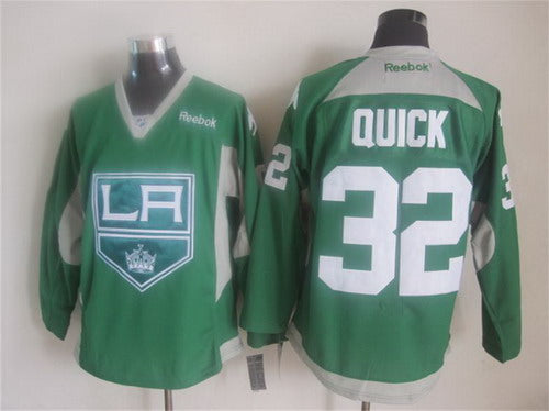 Jonathan Quick Los Angeles Kings green jersey