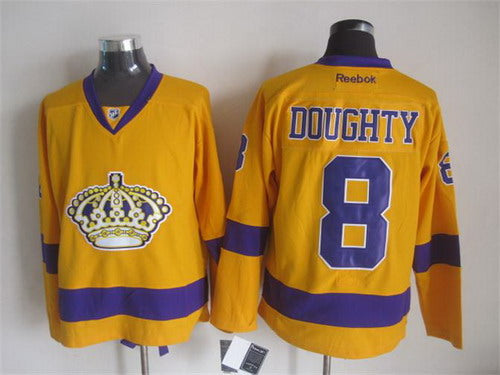 NHL Drew Doughty Los Angeles Kings yellow jersey