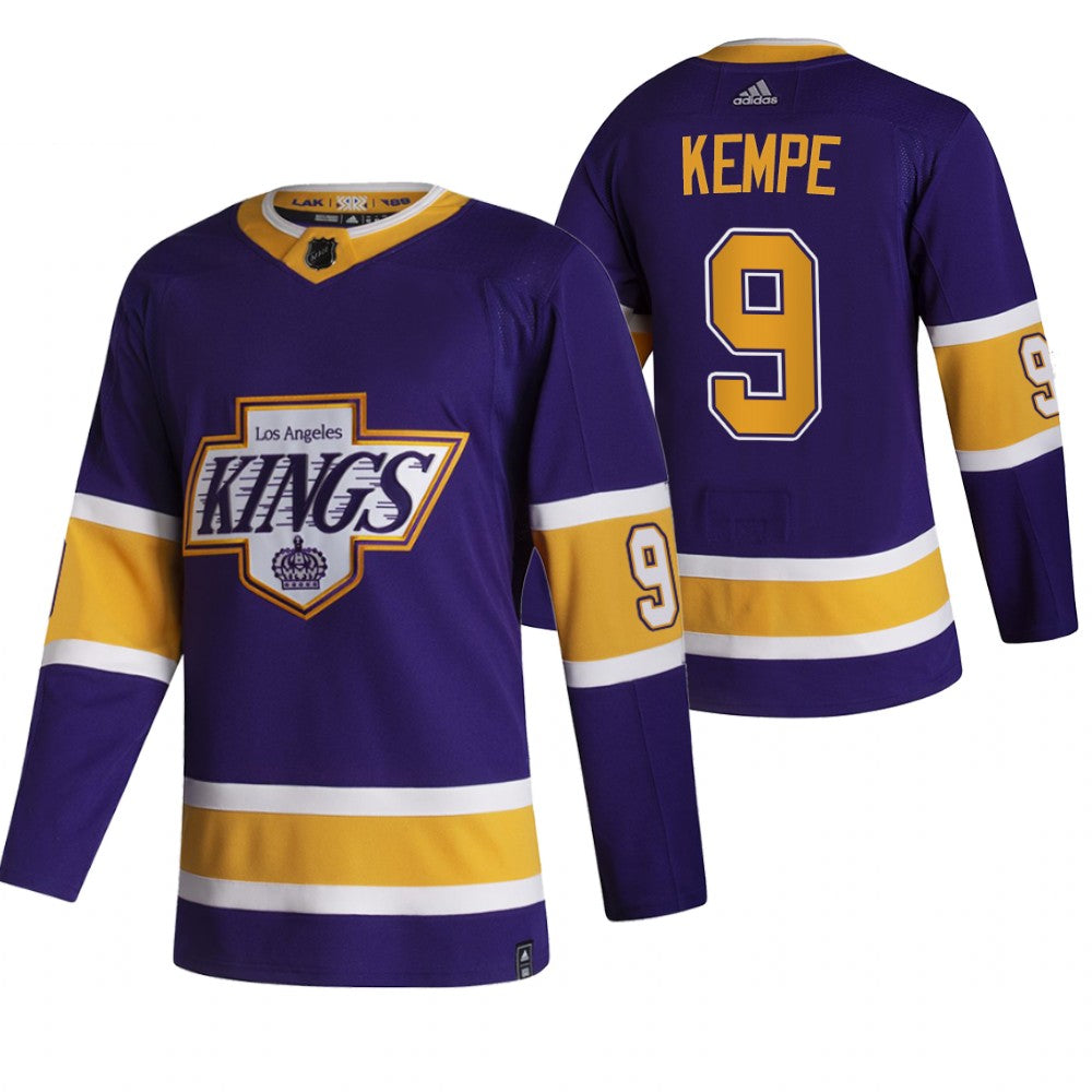 Adrian Kempe Los Angeles Kings black Reverse Retro jersey