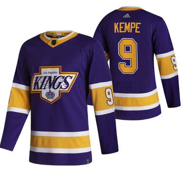 Adrian Kempe Los Angeles Kings black Reverse Retro jersey