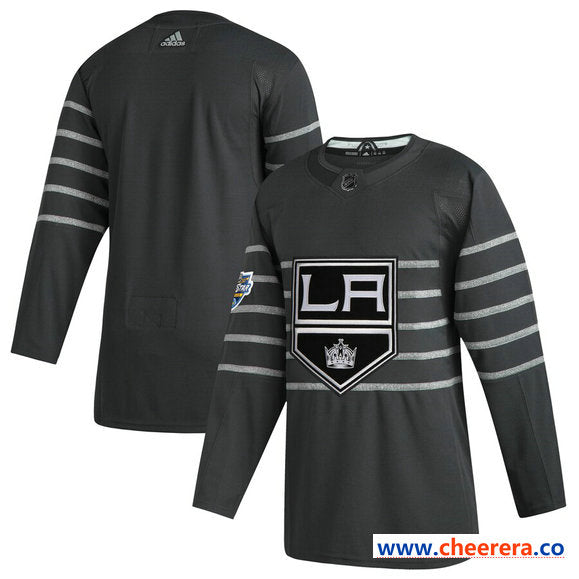 Custom Los Angeles Kings gray All-Star jersey