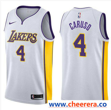 Alex Caruso Los Angeles Lakers white jersey