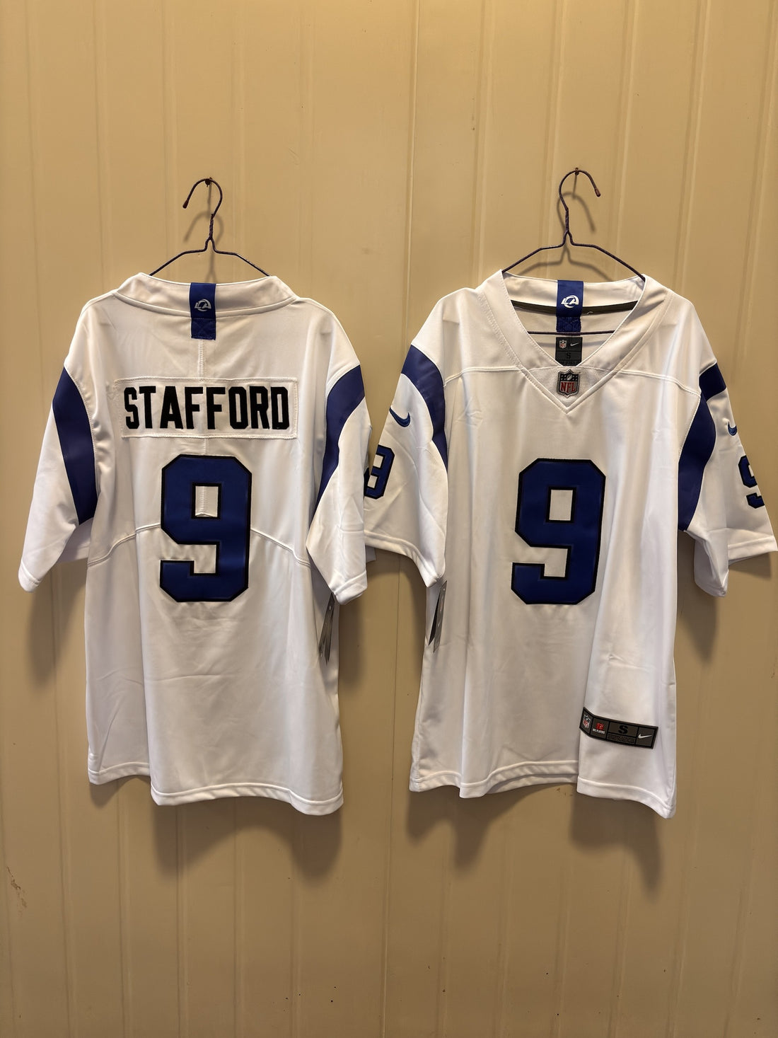 Matthew Stafford Los Angeles Rams white Vapor jersey