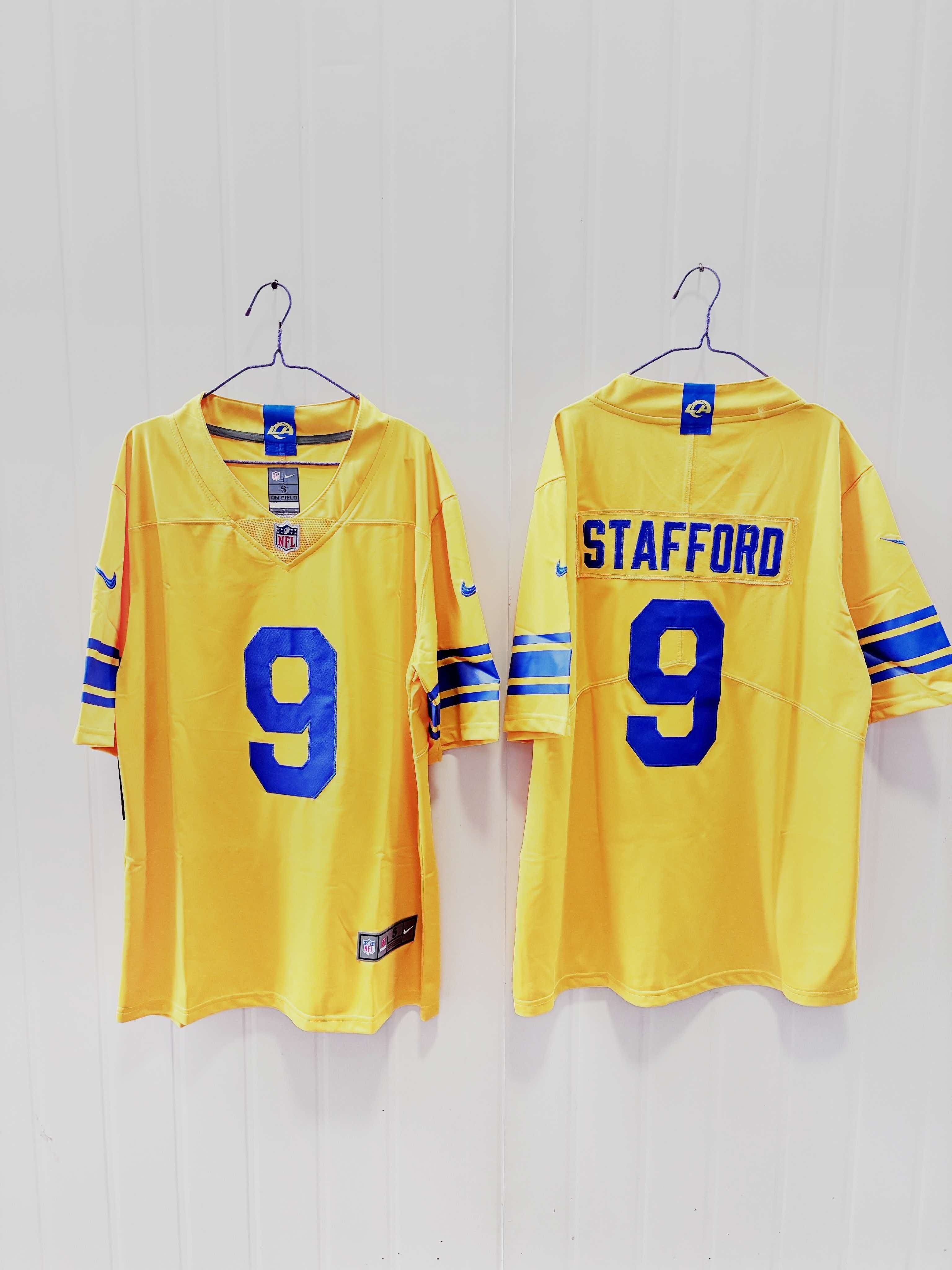 Matthew Stafford Los Angeles Rams yellow Vapor jersey