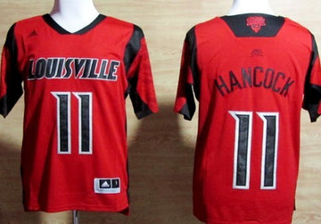 Luke Hancock Louisville Cardinals red jersey