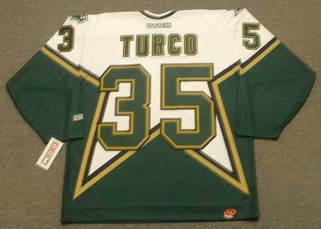 Marty Turco Dallas Stars Throwback jersey