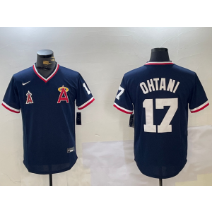 MLB Los Angeles Angels navy jersey