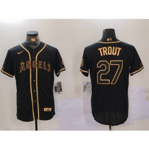 MLB Los Angeles Angels black jersey
