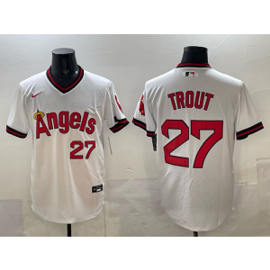 MLB Los Angeles Angels white jersey