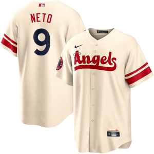 MLB Los Angeles Angels cream jersey