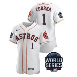 MLB Houston Astros white jersey