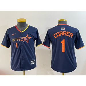 MLB Houston Astros navy jersey