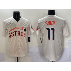 MLB Houston Astros cream jersey