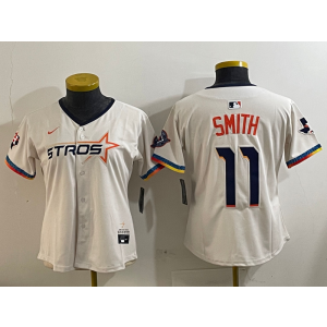 MLB Houston Astros cream jersey