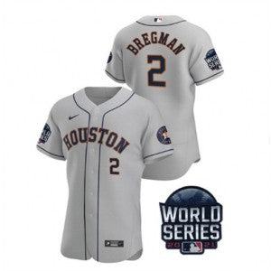 MLB Houston Astros grey jersey