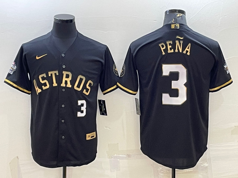 MLB Houston Astros black jersey