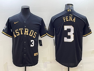 MLB Houston Astros black jersey