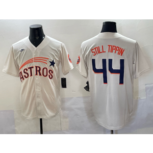 MLB Houston Astros cream jersey