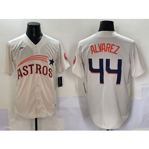 MLB Houston Astros cream jersey