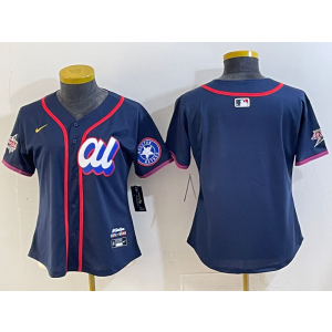 MLB Astros Blank American League All-Star navy jersey
