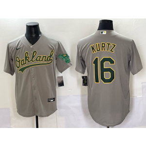 MLB Oakland Athletics grey jersey