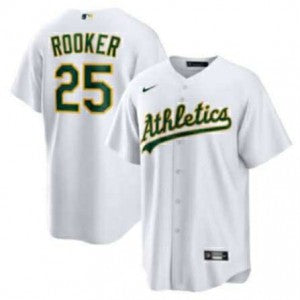 MLB Oakland Athletics white jersey