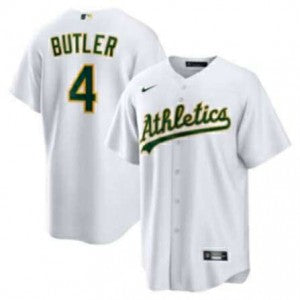 MLB Oakland Athletics white jersey