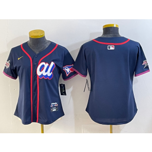 MLB Blank Toronto Blue Jays navy jersey