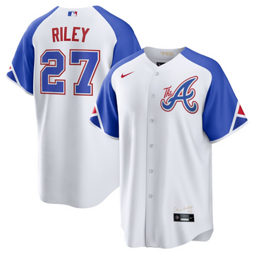 MLB Atlanta Braves white City Connect jersey
