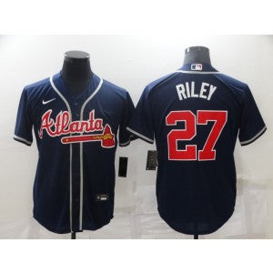 MLB Atlanta Braves blue jersey