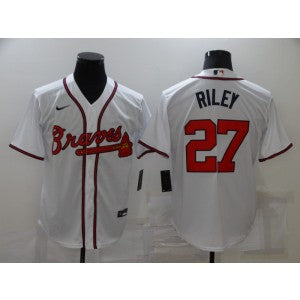 MLB Atlanta Braves white jersey