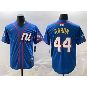 MLB Braves National League All-Star blue jersey