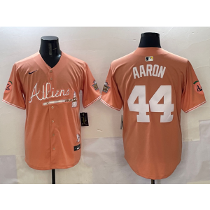 MLB Atlanta Braves orange jersey