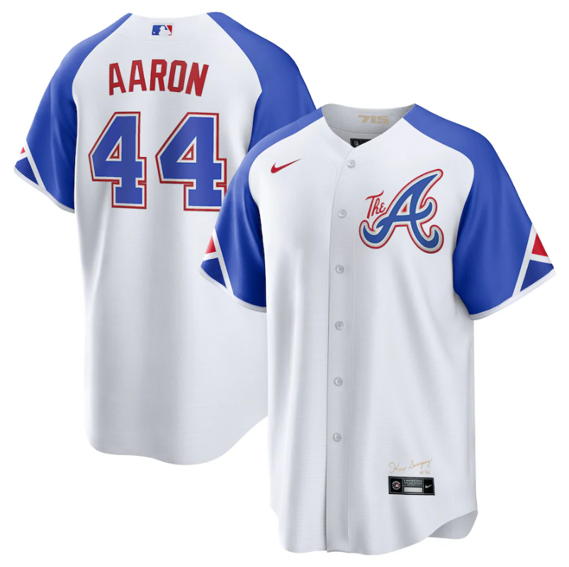 MLB Atlanta Braves white City Connect jersey