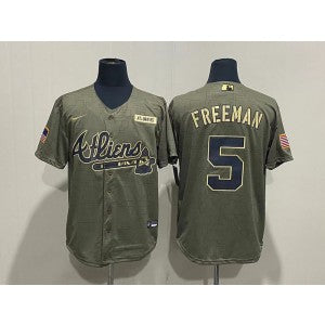 MLB Atlanta Braves Salute To Service jersey