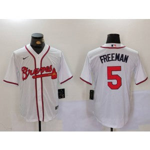 MLB Atlanta Braves white jersey