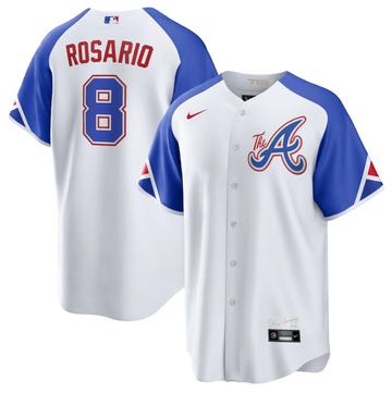 MLB Atlanta Braves white City Connect jersey