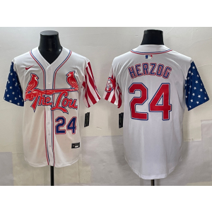 MLB St. Louis Cardinals white jersey